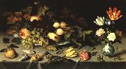 AST, Balthasar van der Flowers and Fruit  fg oil on canvas